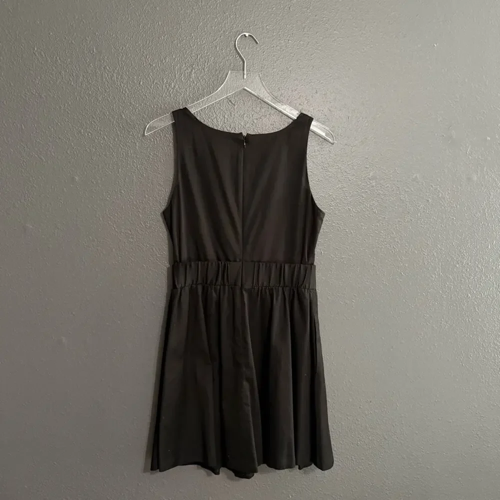 J. Crew Black Sheath Dress Size 6